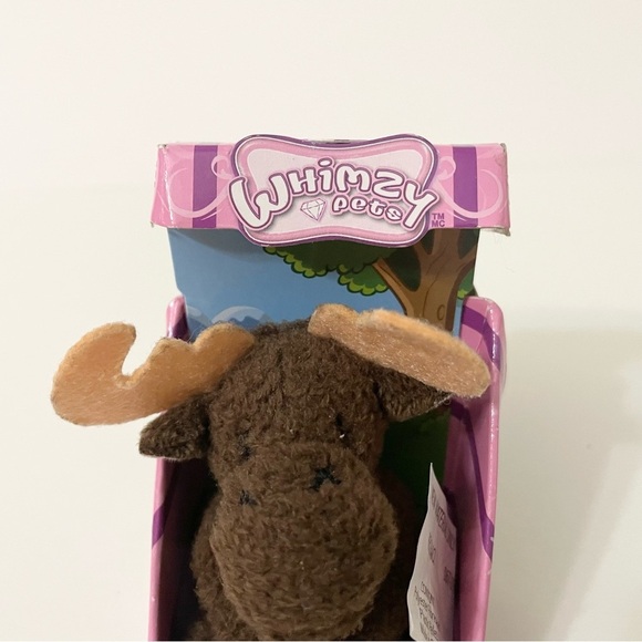 Whimzy Pets Laska Moose Plush Toy Mini - Picture 2 of 11